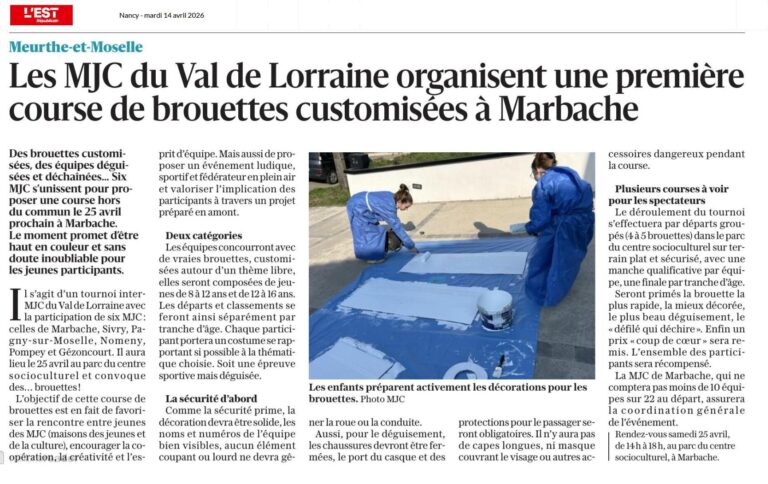 article ER du 14 04 - Course de brouettes du Val de Lorraine